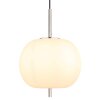 Suspension Globo BLACKY Nickel mat, 1 lumière