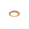 Plafonnier Reality Camillus LED Couleur bois, Blanc, 1 lumière