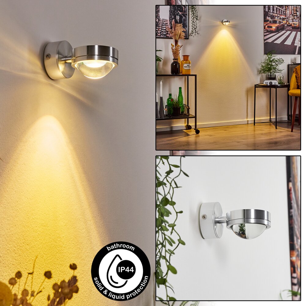 Applique murale Harare LED Chrome, 1 lumière main product photo