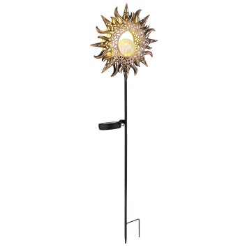 Luminaire déco Globo SOLAR LED Noir, 1 lumière