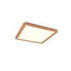 Plafonnier Reality Camillus LED Couleur bois, Blanc, 1 lumière