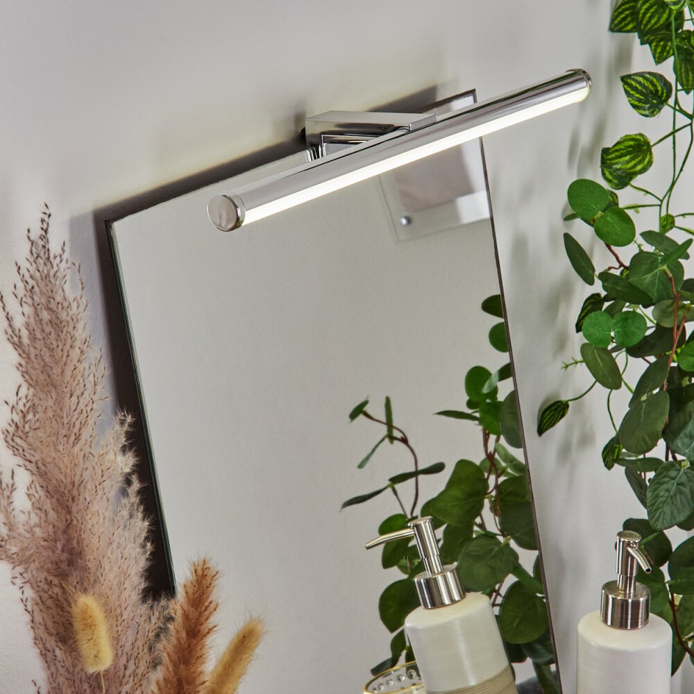 lampe miroir Morges LED Chrome, Blanc H3550168