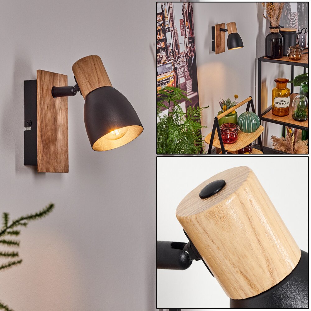 Applique murale Kouek Écru, Noir, 1 lumière main product photo