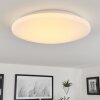 Plafonnier Stungchhveng LED Blanc, 1 lumière