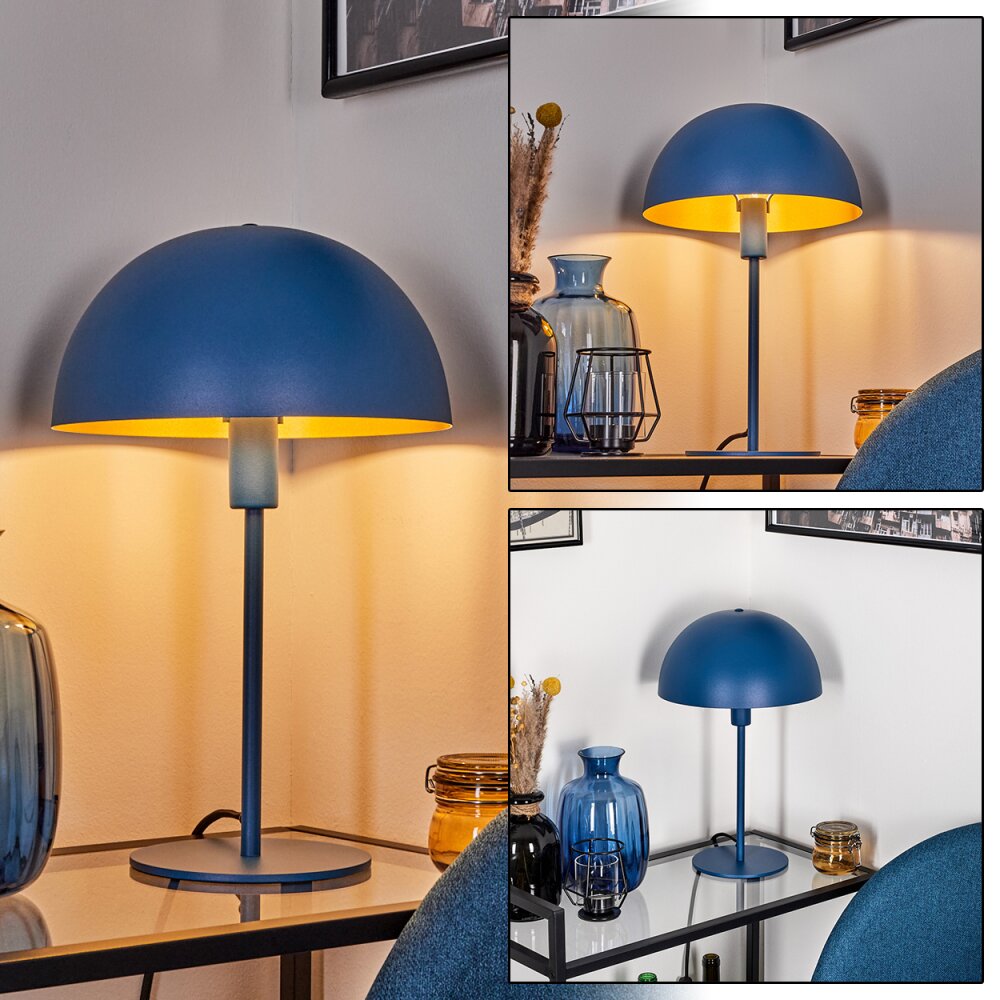 Lampe de table Vivian Bleu, 1 lumière main product photo