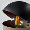 Lampe de table Khyong Beige, Noir, 1 lumière