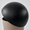 Lampe de table Khyong Beige, Noir, 1 lumière