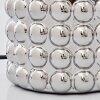 Lampe de table Varam Chrome, 1 lumière
