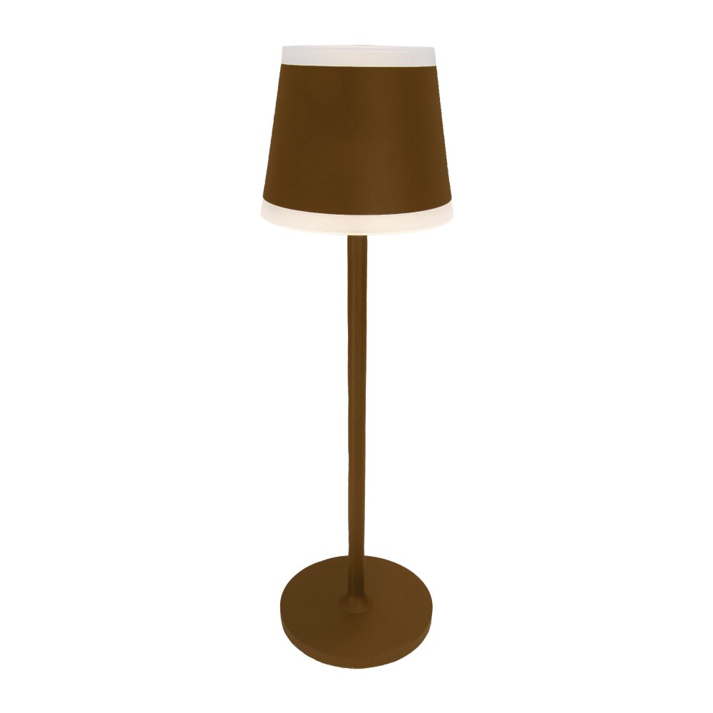 Lampe de table Globo RIDLEY LED Rouille, 1 lumière main product photo