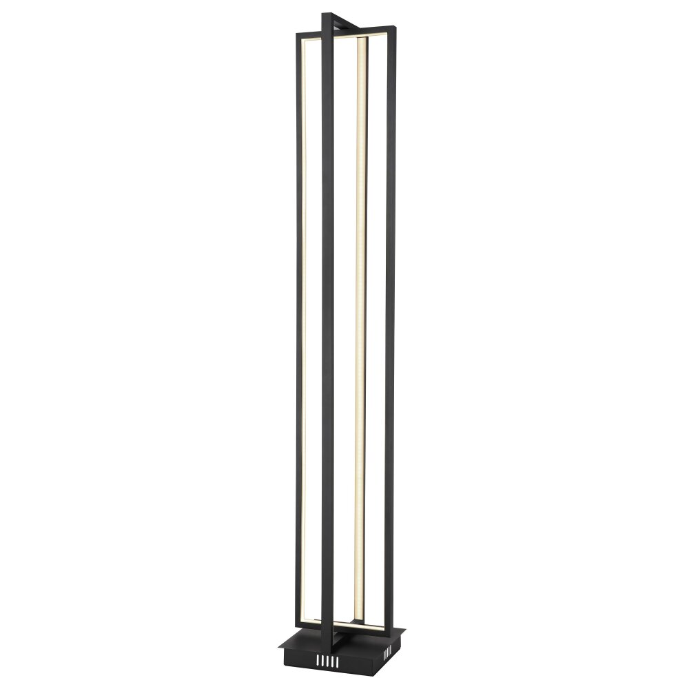 Lampadaire Globo FLIPS LED Noir, 1 lumière, Télécommandes main product photo