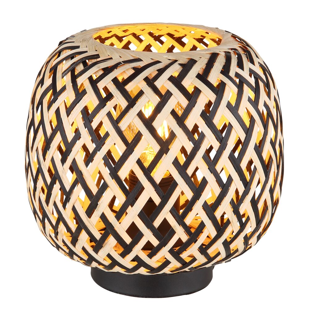 Lampe de table Globo COLLY Noir, 1 lumière main product photo
