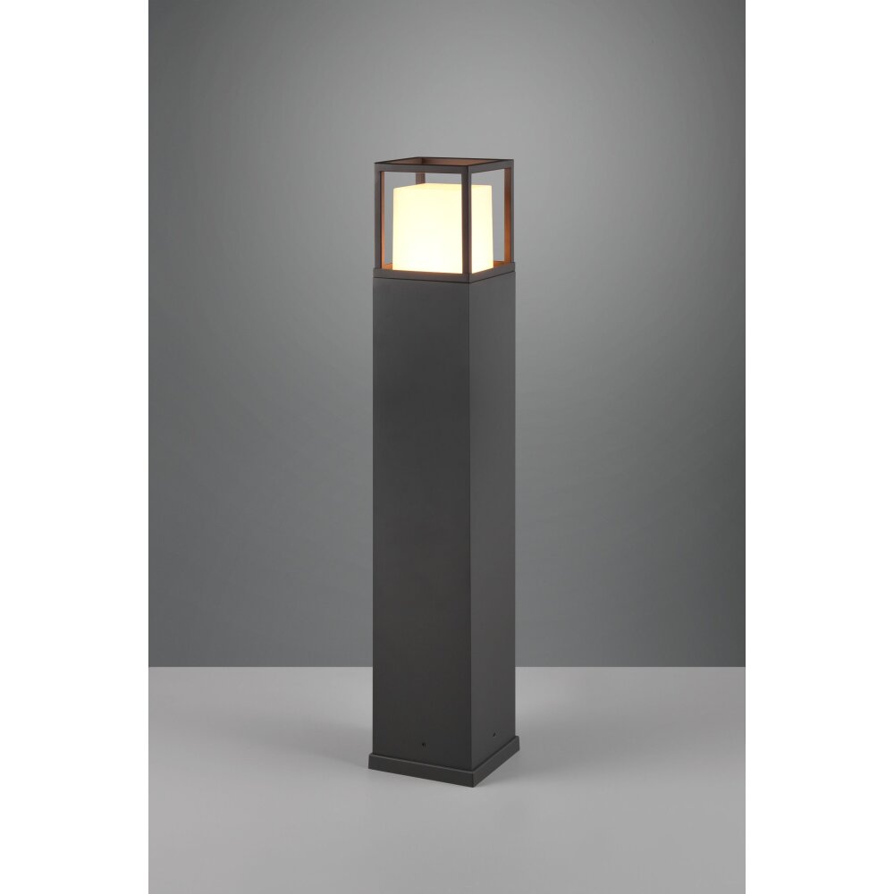 Borne lumineuse Trio Witham LED Anthracite, 1 lumière main product photo