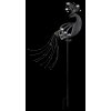 Luminaire déco Globo SOLAR LED Argent Oxydé, Noir, 39 lumières