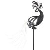 Luminaire déco Globo SOLAR LED Argent Oxydé, Noir, 39 lumières