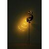 Luminaire déco Globo SOLAR LED Argent Oxydé, Noir, 39 lumières