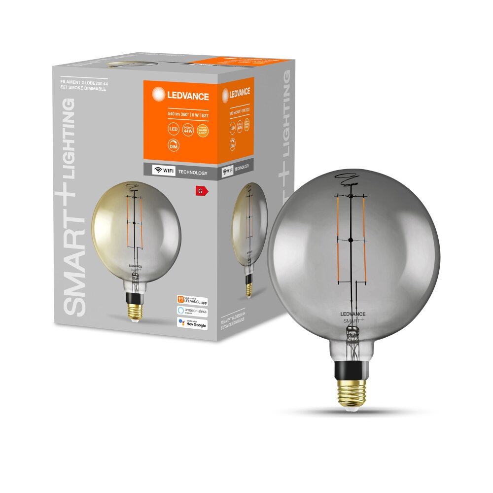 LEDVANCE Smart+ LED E27 6 watt 2500 kelvin 540 lumen main product photo