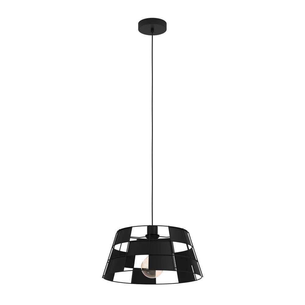 Suspension Eglo PONTEFRACT Noir, 1 lumière main product photo