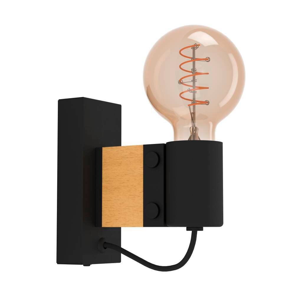 Applique murale Eglo BAILRIGG Écru, Noir, 1 lumière main product photo