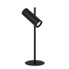 Lampe de table Lucide CLUBS Noir, 1 lumière