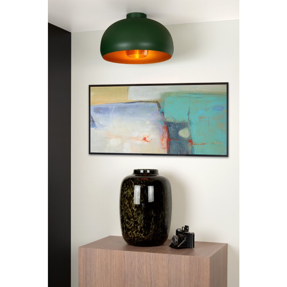 Plafonnier Lucide SHARAN Vert, 1 lumière main product photo