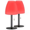 Lampe à poser FHL easy Fiumara LED Noir, 1 lumière, Télécommandes, Changeur de couleurs