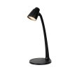 Lampes de table Lucide LUDO LED Noir, 1 lumière Lampes de table Lucide LUDO LED Noir, 1 lumière