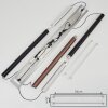 Suspension Krachang LED Aluminium, 1 lumière