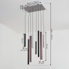 Suspension Krachang LED Aluminium, 1 lumière