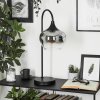 Lampe de table Azurara Noir, 1 lumière