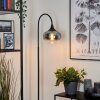 Lampadaire Azurara Noir, 1 lumière