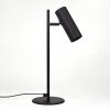 Lampe de table Trutielle Noir, 1 lumière