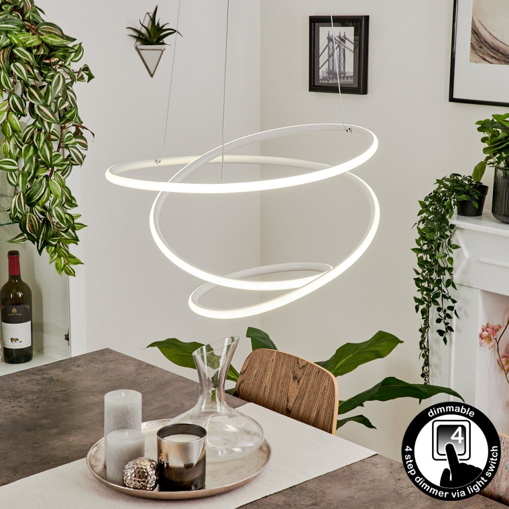 Suspension Donebas LED Blanc, 1 lumière main product photo