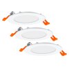 Spot encastrable LEDVANCE DOWNLIGHT SLIM Blanc, 3 lumières