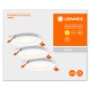 Spot encastrable LEDVANCE DOWNLIGHT SLIM Blanc, 3 lumières