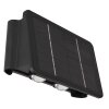 Applique murale d'extérieur Globo SOLAR LED Noir, 1 lumière