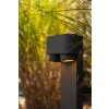 Borne lumineuse Lutec Cypres Anthracite, 2 lumières