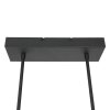Suspension Steinhauer Bande LED Noir, 3 lumières