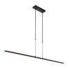 Suspension Steinhauer Bande LED Noir, 3 lumières