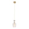 Suspension Steinhauer Grazioglass Laiton, 1 lumière