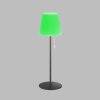 Lampe à poser SCHÖNER WOHNEN-Kollektion Talent LED Anthracite, 1 lumière, Télécommandes, Changeur de couleurs
