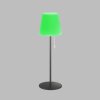 Lampe à poser SCHÖNER WOHNEN-Kollektion Talent LED Anthracite, 1 lumière, Télécommandes, Changeur de couleurs