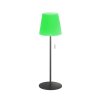Lampe à poser SCHÖNER WOHNEN-Kollektion Talent LED Anthracite, 1 lumière, Télécommandes, Changeur de couleurs