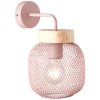 Applique murale Brilliant Giada Rose, 1 lumière