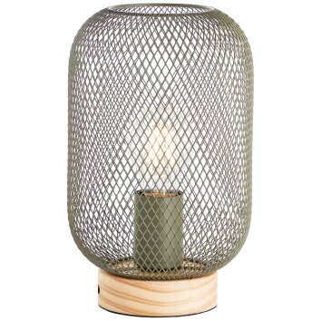 Lampe de table Brilliant Giada Vert, 1 lumière