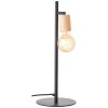 Lampe de table Brilliant Tiffany Écru, Noir, 1 lumière