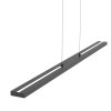 Suspension Steinhauer Bande LED Noir, 4 lumières