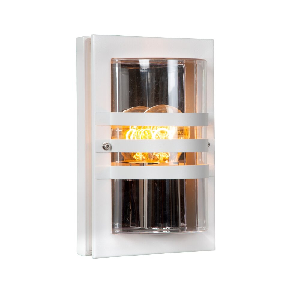 Applique murale d'extérieur Lucide PRIVAS Blanc, 1 lumière main product photo