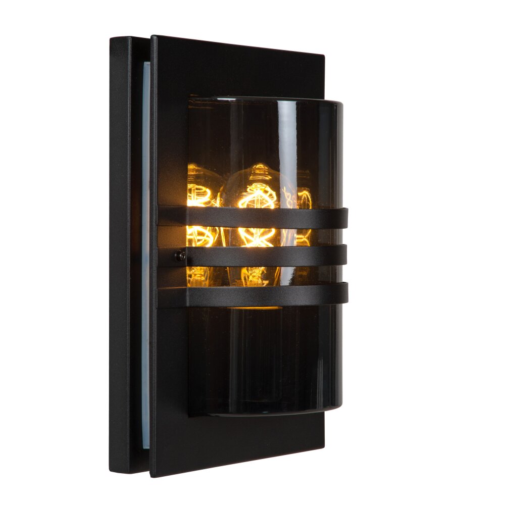 Applique murale d'extérieur Lucide PRIVAS Noir, 1 lumière main product photo