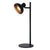 Lampe de table Lucide SENSAS Noir, 1 lumière