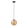 Suspension Lucide MONSARAZ Noir, 1 lumière